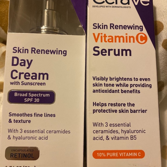 Cerave Skincare Cerave Vitamin C Skin Renewing Day Cream Wspf 3